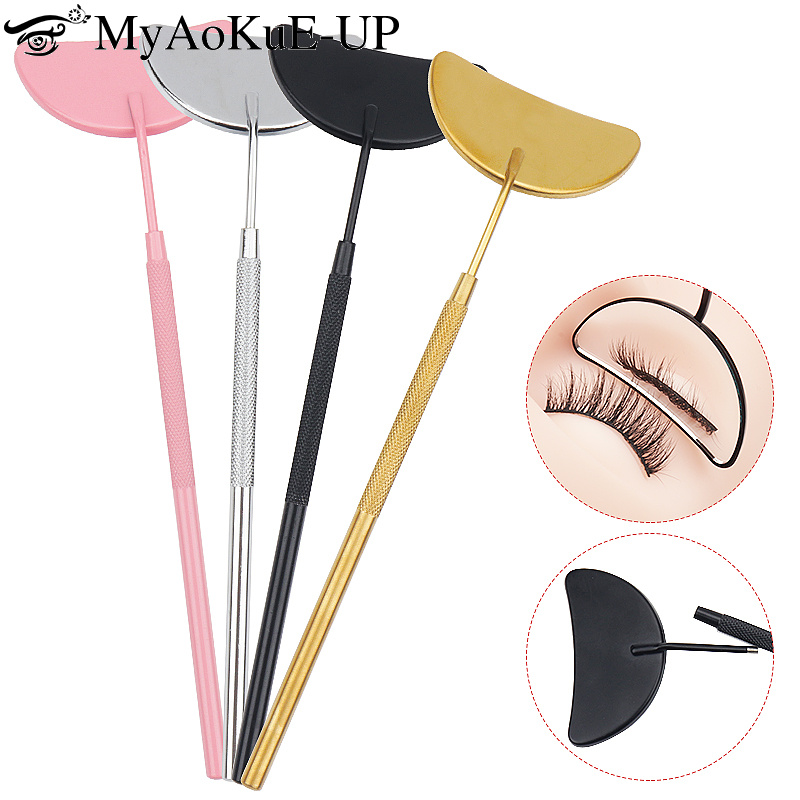 Eyelash Extension Guide - 1 Uds espejo de extensión de
