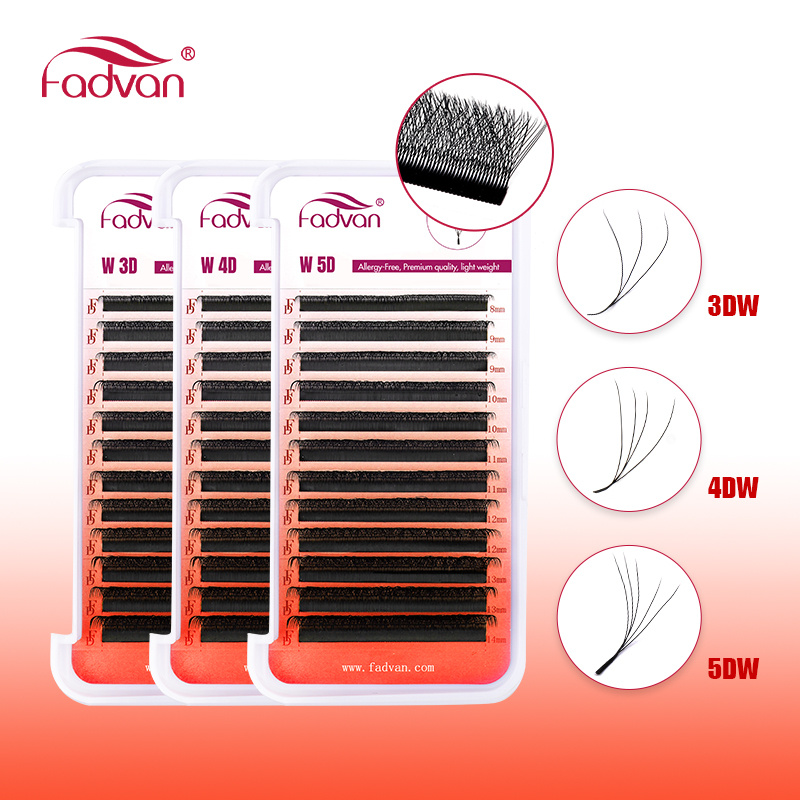 Eyelash Extension Logo - Pestañas FADVAN W 3D 4D 5D
