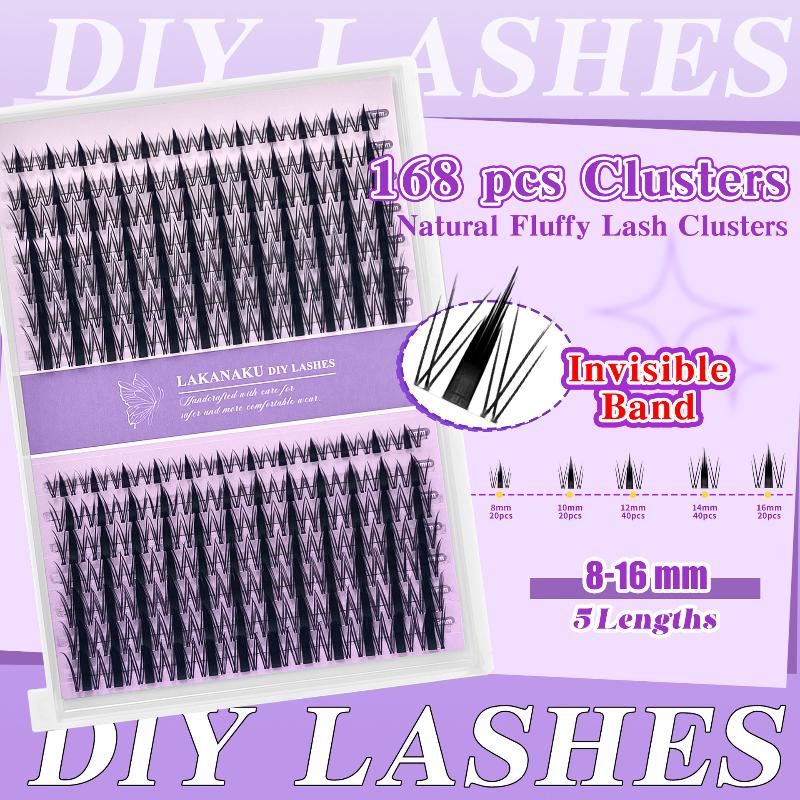 Eyelash Extension Options - Pestañas Naturales en Racimo, Individuales, Voluminosas,