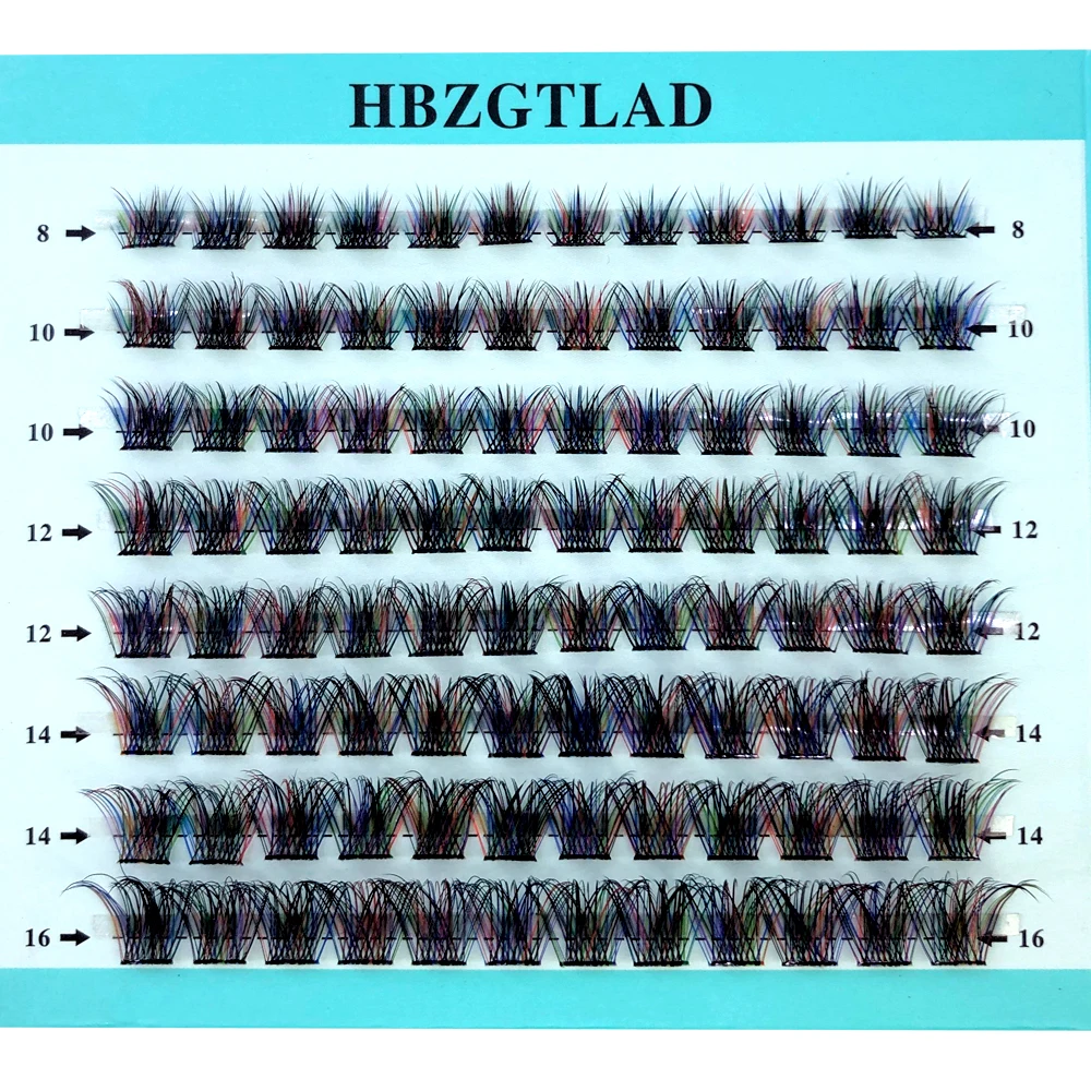 Eyelash Extension Single Lash - Mezcla de pestañas postizas 3D esponjosas