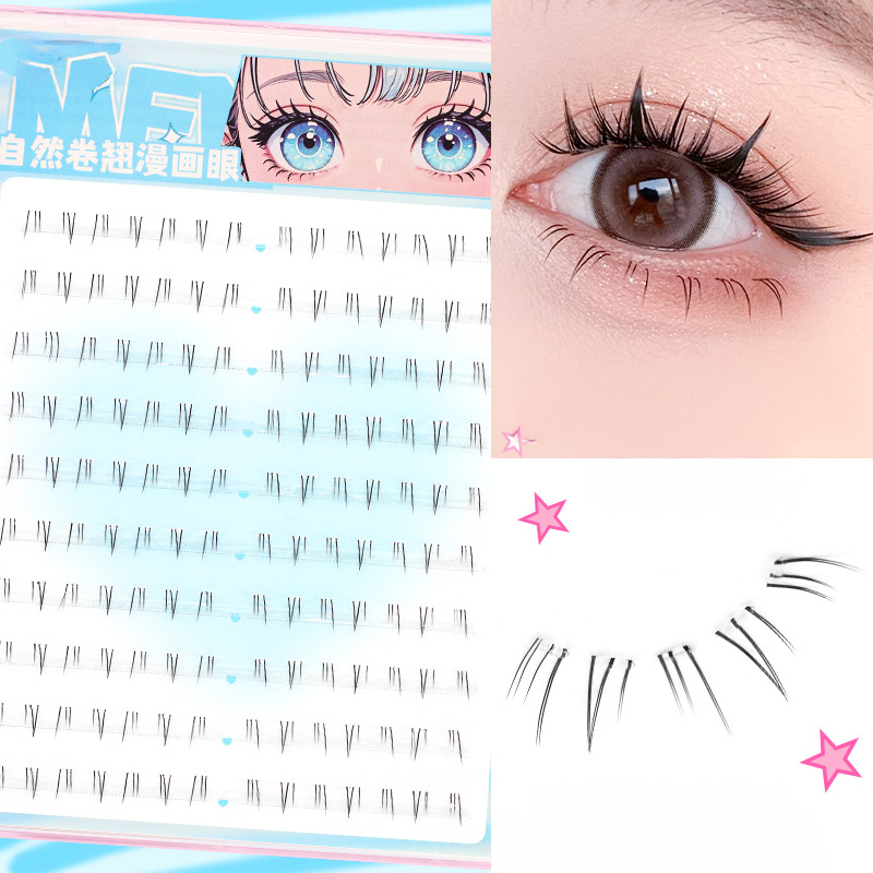 Eyelash Extension Korean - Pestañas inferiores autoadhesivas, No se necesita