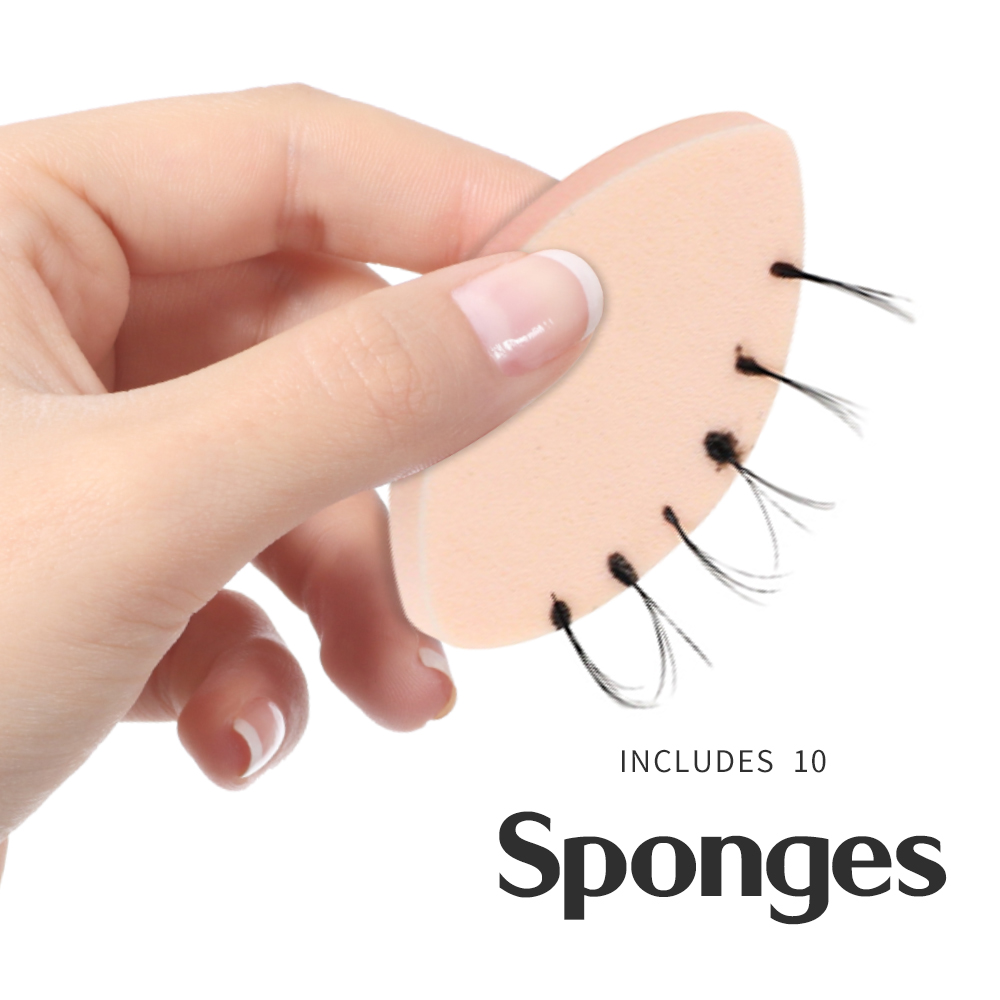 100 Uds esponja suave almohadi - Eyelash Extension Guide reseña y precio
