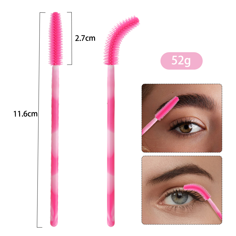 50/100 Uds. Cepillos de Silico - Eyelash Extension Options reseña y precio