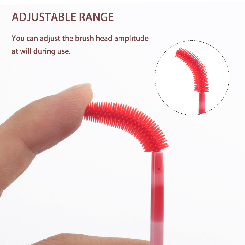 50/100 Uds. Cepillos de Silico - Eyelash Extension Options reseña y precio