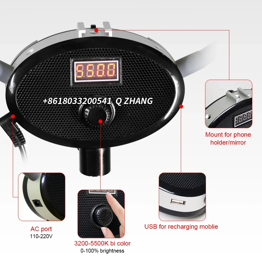 Lámpara LED Yidoblo 80W FX-800 - Eyelash Extension Videos reseña y precio