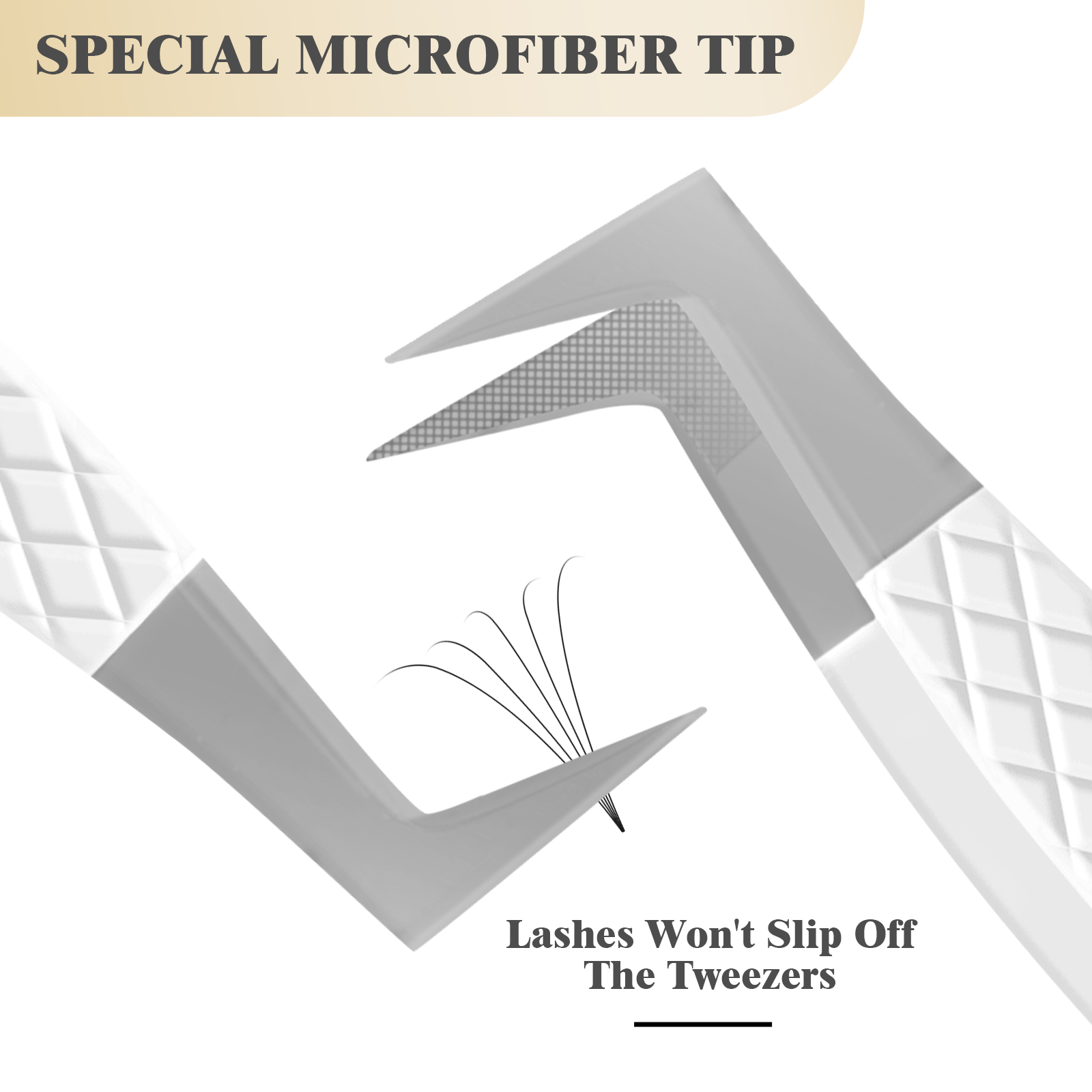 Pinzas para extensiones de pes - Eyelash Extension Logo reseña y precio