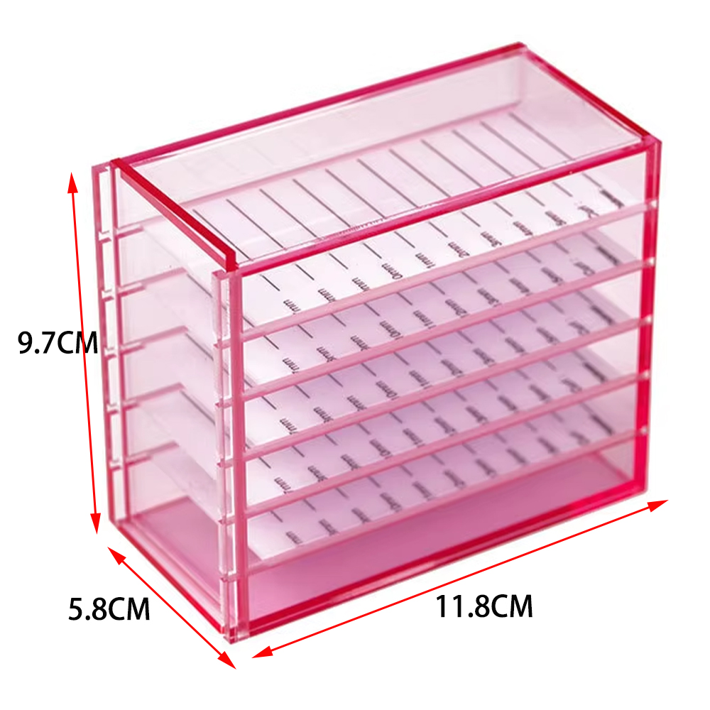 Caja de almacenamiento de exte - Lash Tray Organizer reseña y precio
