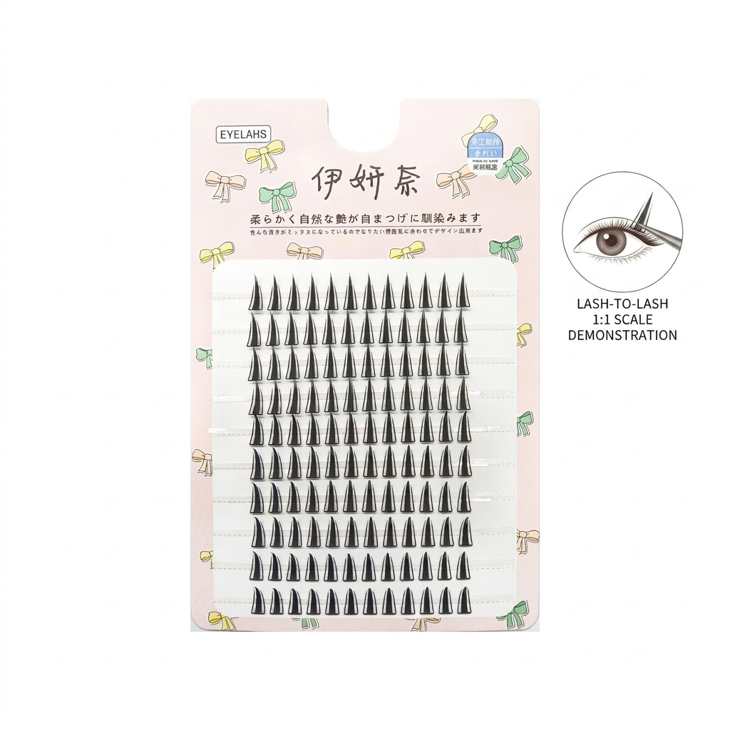Pestañas postizas finas estilo - Eyelash Extension Korean reseña y precio