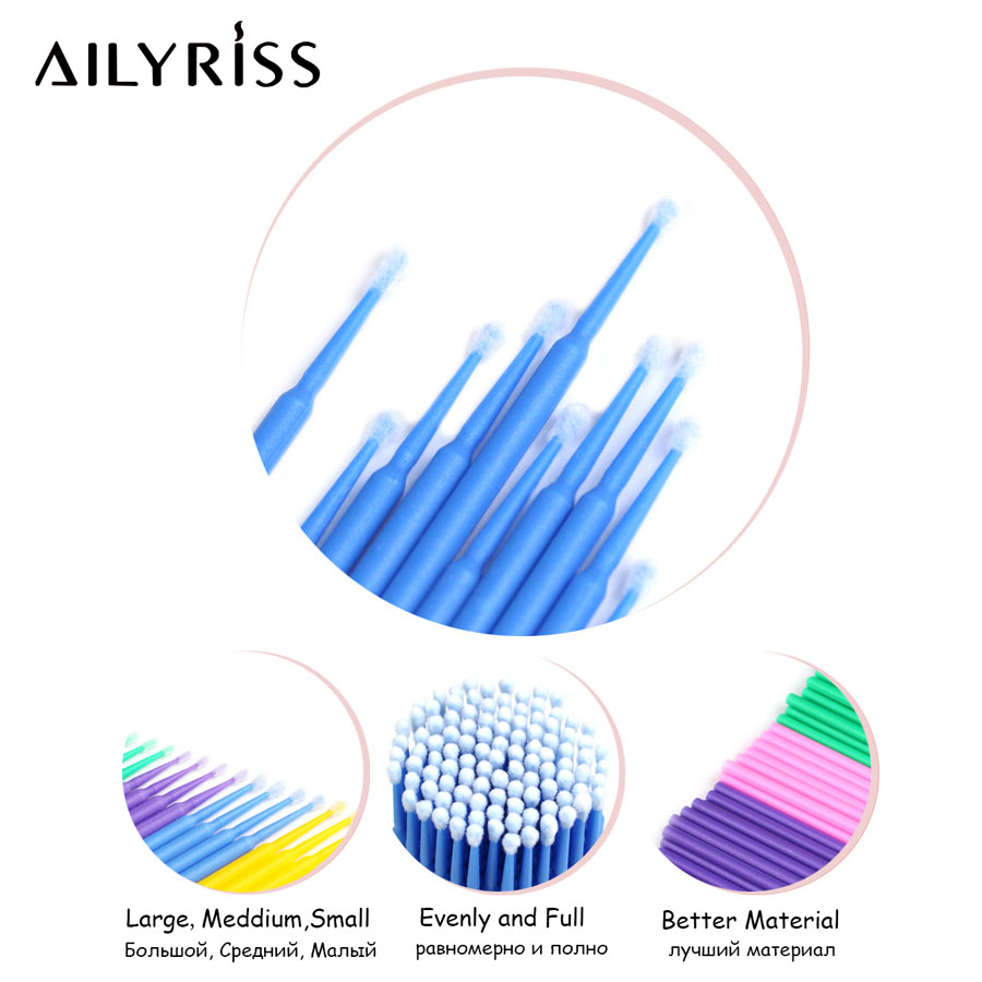 500 unids/lote aplicador desec - Eyelash Extension Options reseña y precio