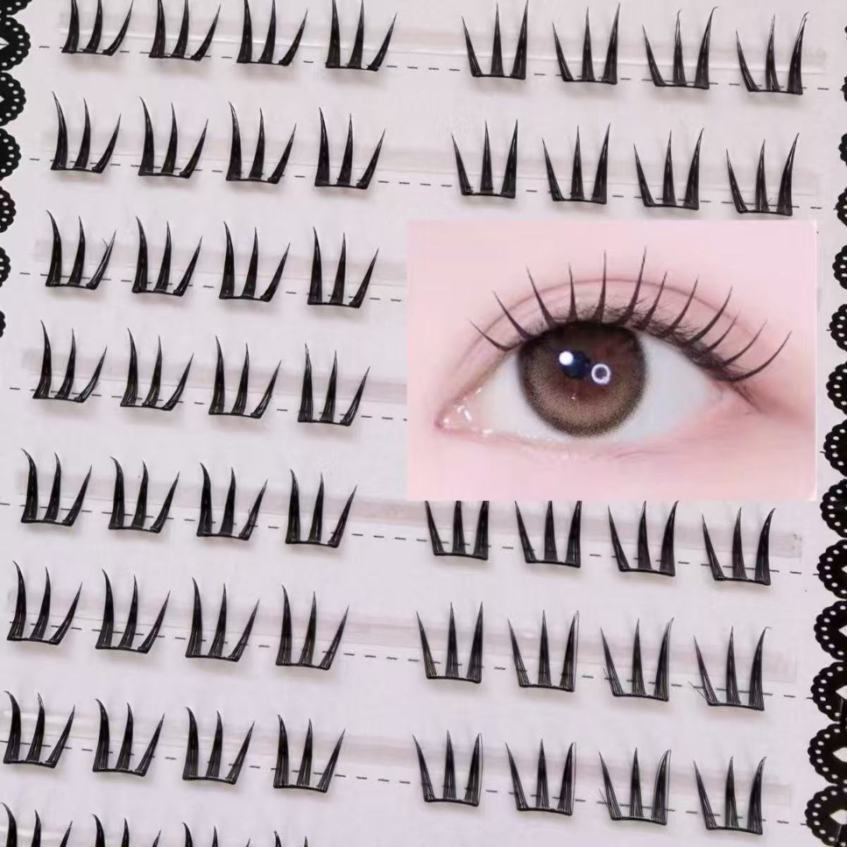Pestañas postizas WINKLURE 80  - Eyelash Extension No 10 reseña y precio