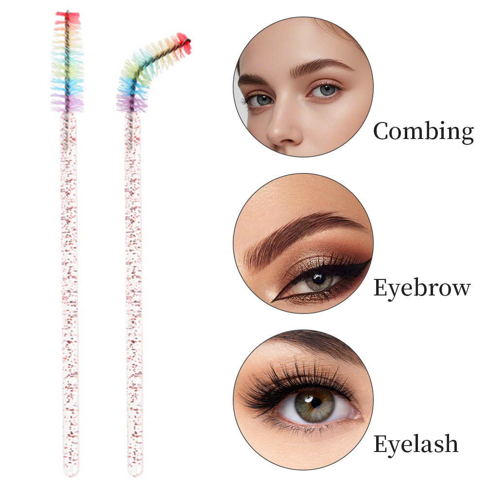 50PCS Pinceles de Maquillaje d - Eyelash Extension Guide reseña y precio