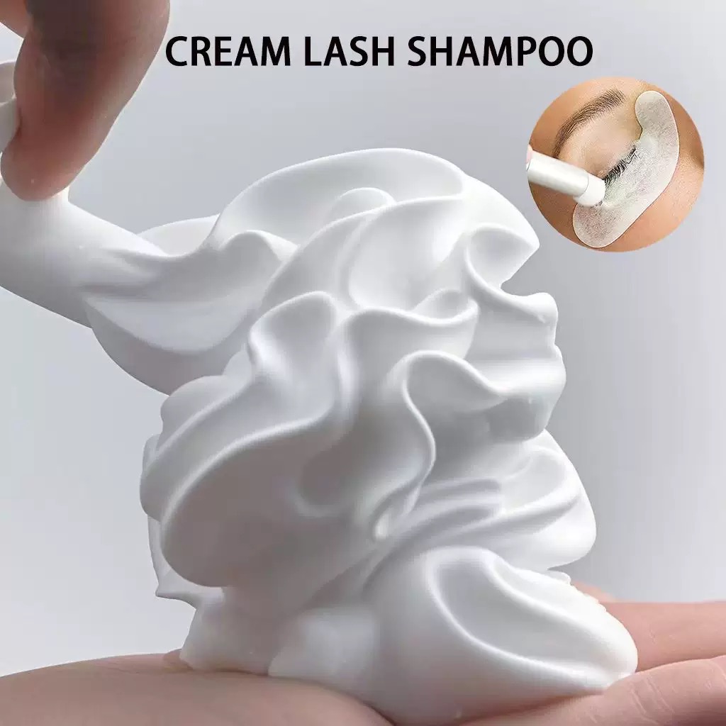 Champú de crema para pestañas  - Eyelash Extension Logo reseña y precio