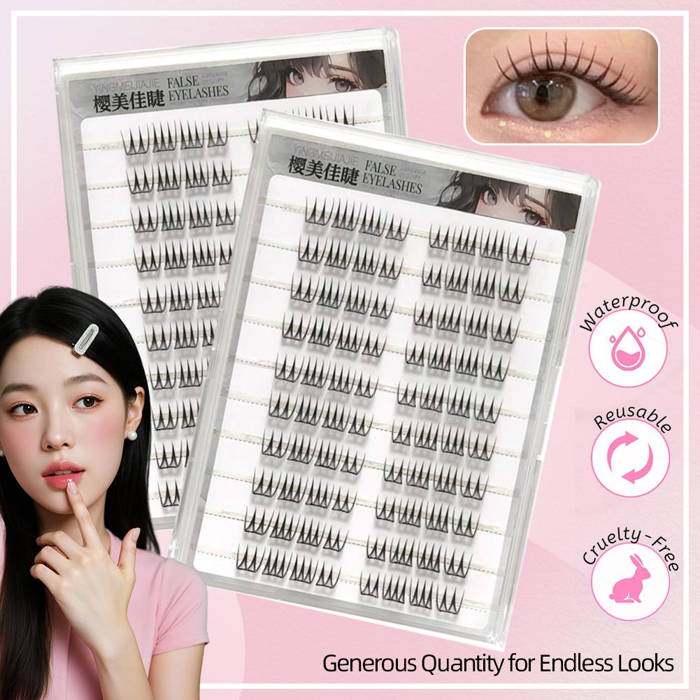 Pestañas postizas sin pegament - Eyelash Extension Single Lash reseña y precio