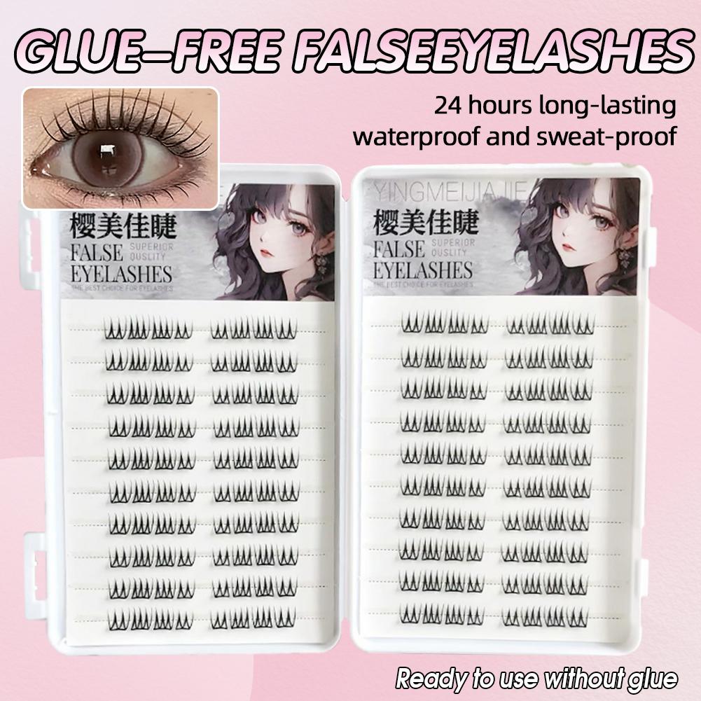 Pestañas postizas sin pegament - Eyelash Extension Single Lash reseña y precio
