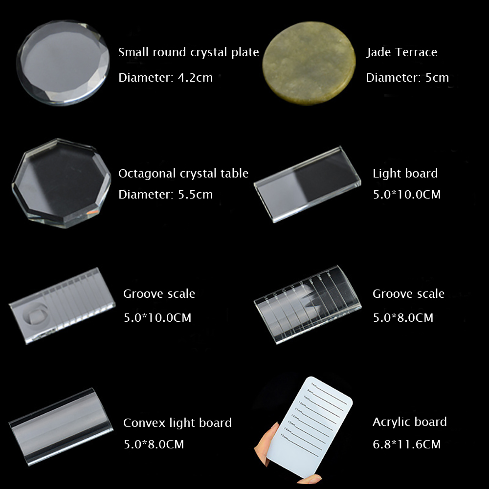 Paleta de Cristal para Extensi - Eyelash Extension Guide reseña y precio