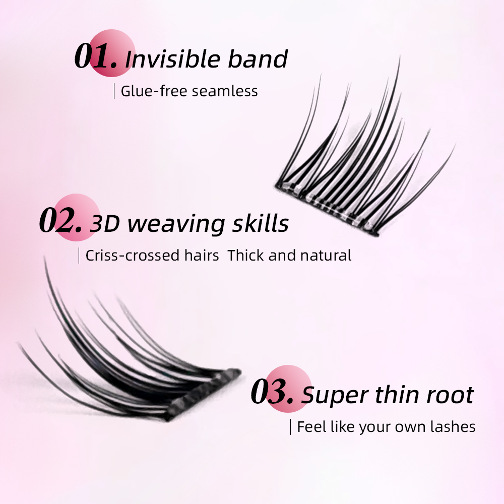 Yelix DIY pestañas autoadhesiv - Eyelash Extension Korean reseña y precio