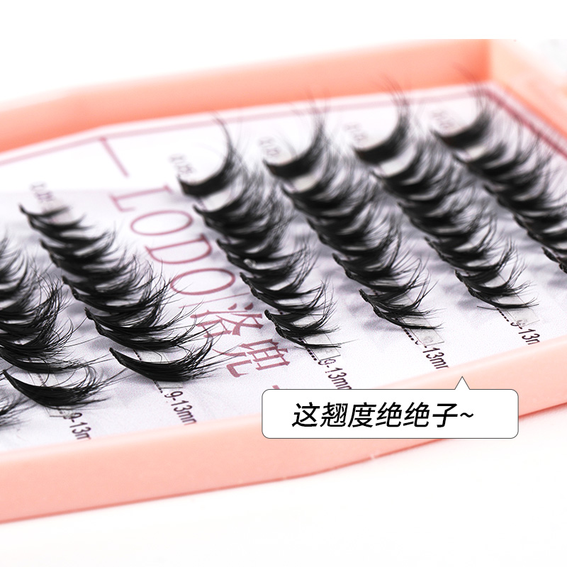 Nueva mezcla 8DFluffy extensió - Eyelash Extension Single Lash reseña y precio
