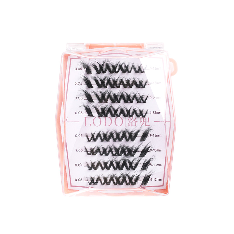 Nueva mezcla 8DFluffy extensió - Eyelash Extension Single Lash reseña y precio