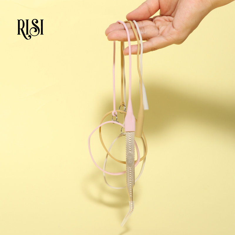 RISI-Pinzas de silicona para e - Eyelash Extension Guide reseña y precio
